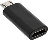 InLine - USB-Adapter - USB-C (W) bis Micro-USB Typ B (M) - USB2.0 - Schwarz (33302I)