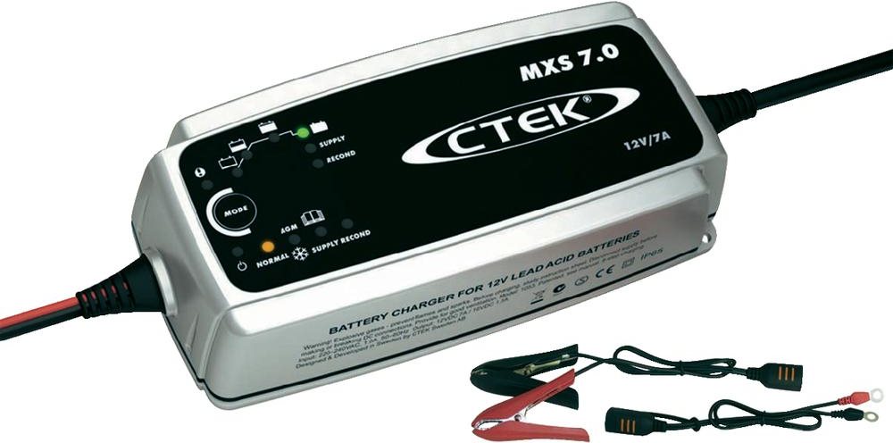 Caricabatterie automatico CTEK caricabatterie ad alta frequenza MXS 7.0 12 V 7 A (MXS 7.0)