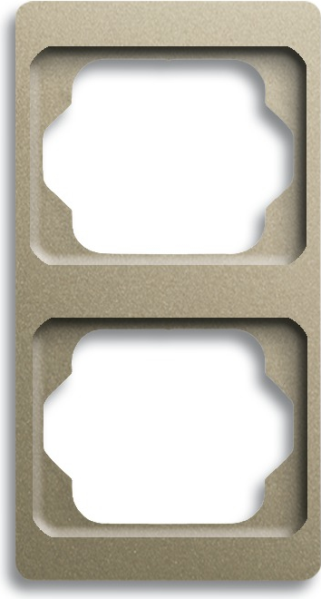Busch Jaeger 1754-0-4117 Wandplatte/Schalterabdeckung Champagner (1754-0-4117)
