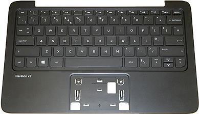 HP 740184-031. Typ: Tastatur, Tastaturlayout: Englisch, Markenkompatibilität: HP, Kompatibilität: Pavilion 11 x2 (740184-031)