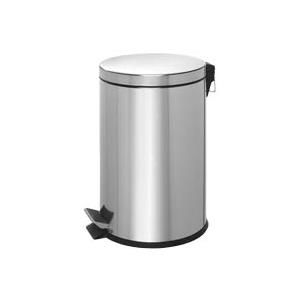 Zeller Tretabfalleimer 20 Liter Edelstahl (18431)