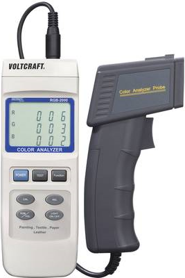 Voltcraft® RGB-2000 Farb-Analysegerät, Spektralanalyse
