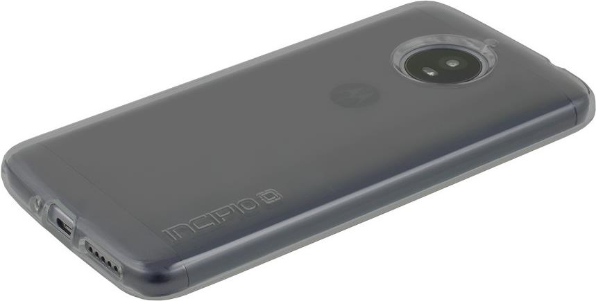 Griffin Incipio NGP PURE - Hintere Abdeckung für Mobiltelefon - Flex2O polymer - Rauch - für Motorola Moto E4 Plus (MT-425-SMK)