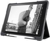 STM dux plus - Flip-Hülle für Tablet - Polyurethan, Polycarbonat, Gummi, Thermoplastisches Polyurethan (TPU) - Schwarz - für Apple 10.5  iPad Pro