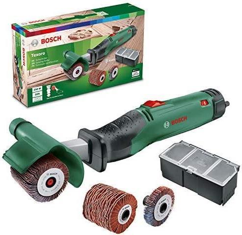 Bosch Texoro Rullo di levigatura 3000 Giri/min Nero, Verde, Grigio 250 W