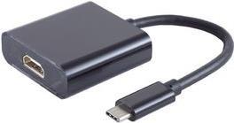 adattatore shiverpeaks -BASIC-S USB 3.1 Type-C maschio a HDMI femmina 4K60Hz 01 m (BS14-05001)