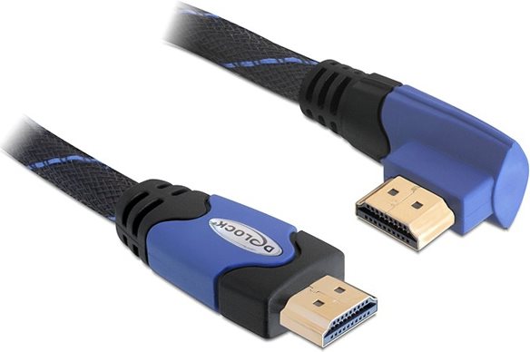 Cavo Delock HDMI A maschio HDMI A maschio angolato 4K 1 m