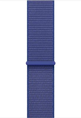 Apple MXL73ZM/A accessorio indossabile intelligente Band Blu Nylon Poliestere Spandex (APPLE WATCH 46 ULTRAMARINE SL)