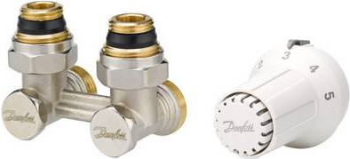 Danfoss Heizkörperthermostat-Set mechanisch 8 bis 28 °C (013G6532)