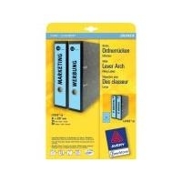 Avery L4753 - Aktenetiketten - Blau - 61 x 297 mm - 60 Stck. (20 Bogen x 3) - (L4753-20)