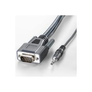 ROLINE Kombikabel, VGA + Audio, ST-ST 6 m (11.04.5156)