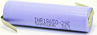 SAMSUNG INR18650-29E ZLF SPECIALE BATTERIA SPECIALE 18650 Top piatto alimentata ad alta temperatura Z-Loht Flag Li-ion 3.6 V 29