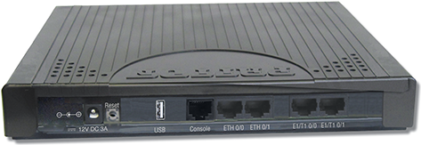 SmartNode 5570 ESBR, with 1 E1/T1 PRI, 30 VOIP calls, 15 SIP Sessions (SIP back-to-back calls), Upgradeable (see SNSW-1B), SIP-TLS, SRTP, 2x Gig Ethernet, external UI power NA/EU (100-240 VAC) (SN5570/1E30V/EUI)