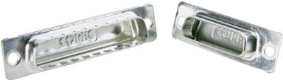Conec D-SUB Abschirmkappe 165X12989X Silber 1 St. (165X12989X)