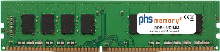 PHS-memory 16GB RAM Speicher für Asus D320MT-I767000234 DDR4 UDIMM 2133MHz (SP180719)