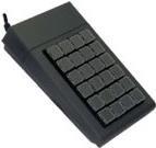 Active Key AK-100/24 - Tastatur - USB - Schwarz (AK-100-UW-B/24)