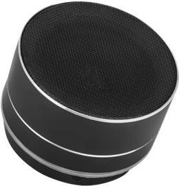 Manhattan 165310 altoparlante portatile Nero (METALLIC BLUETOOTH SPEAKER- - MICROPHONE MICRO SD BLACK)