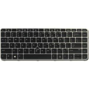 HP - Ersatztastatur Notebook - hinterleuchtet - Layout für Großbritannien