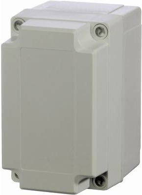 Fibox Wand-Gehäuse, Installations-Gehäuse 130 x 80 x 75 Polycarbonat Licht-Grau (RAL 7035) MNX PCM 100/75 G 1 St. (6016302)
