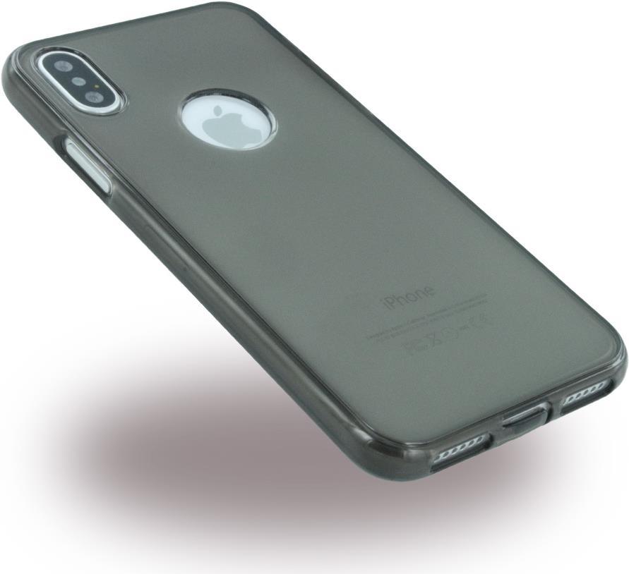 Ultra Dünn - Silikon Cover / Handyhülle - Apple iPhone X - Schwarz