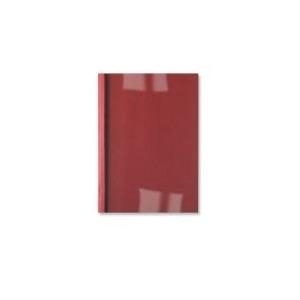 GBC Copertine rilegatura termica LeatherGrain 1,5 mm rosse [100] (GBC IB451201 Leathergrain Thermal Binding Covers)