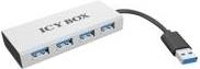 RaidSonic ICY BOX IB-AC6104 - Hub - 4 x SuperSpeed USB 3.0 - Desktop (B-Ware)