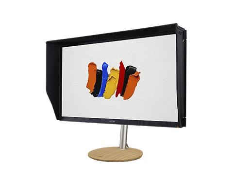 Acer ConceptD CP3 CP3271K - LED-Monitor - 69cm (27) (27 sichtbar) - 3840 x 2160 4K - IPS - 400 cd/m² - 1000:1 - 1 ms - 2xHDMI, 2xDisplayPort - Lautsprecher - Schwarz (UM.HC1EE.P01)
