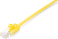 V7 - Patch-Kabel - RJ-45 (M) bis RJ-45 (M) - 2,0m - UTP - CAT 6 - geformt, ohne Haken - Gelb (V7CAT6UTP-02M-YLW-1E)
