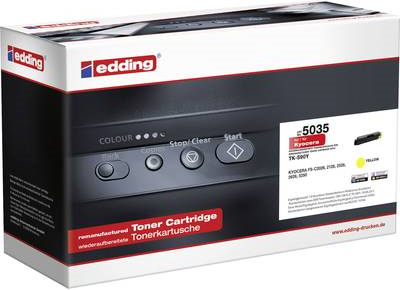 toner edding EDD-5035 giallo compatibile con KYOCERA TK-590Y