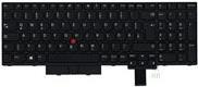 Lenovo Chicony TACNBL-106D0 - Ersatztastatur Notebook - mit Trackpoint - Deutsch - FRU - für ThinkPad P52s (01HX151)