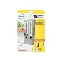 Avery Zweckform L4760 - etichette per cartelle - bianco brillante - 192 x 38 mm 70 etichetta(e) (10 fogli x 7) (L4760-10)