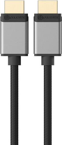 ALOGIC SULHD03-SGR cavo HDMI 3 m HDMI tipo A [Standard] Grigio (SUPER ULTRA HDMI TO HDMI CABLE - MALE TO MALE - 3M - SPACE GREY)