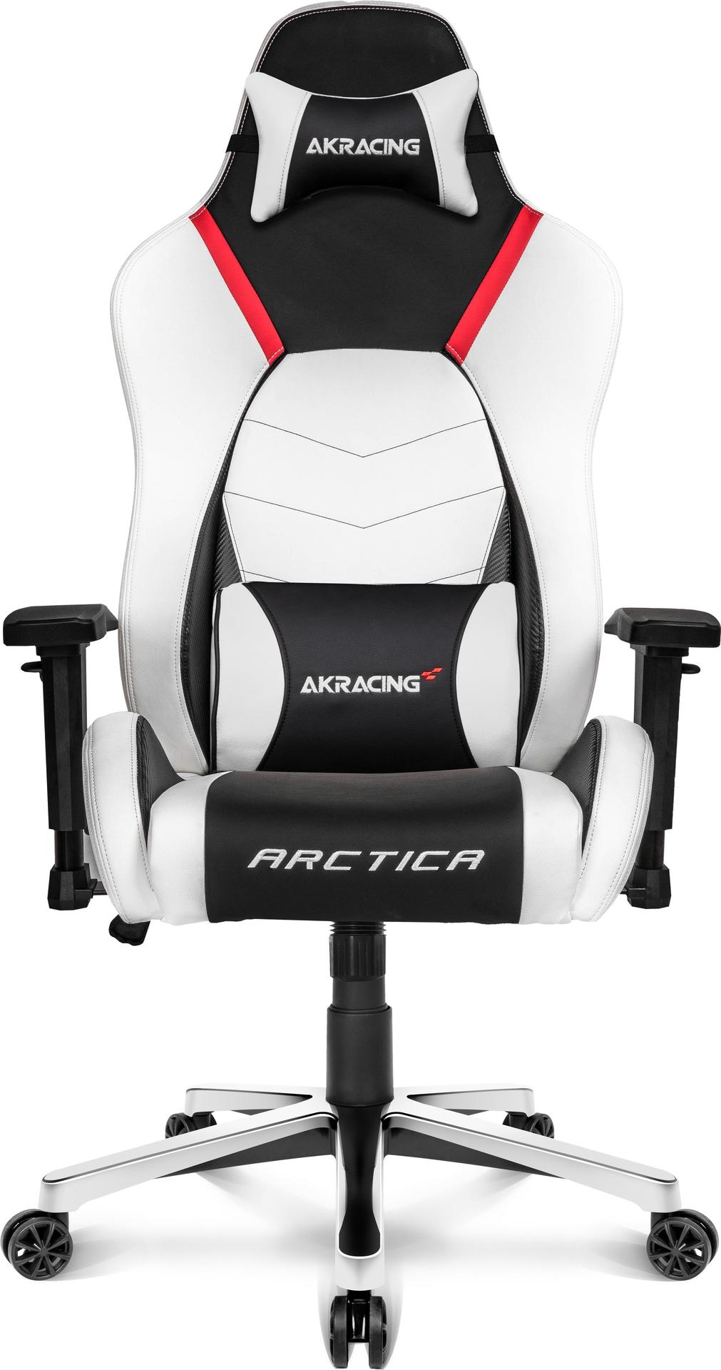AKRacing Premium - Schwarz - Grau - Rot - Weiß (AK-PREMIUM-ARTICA)