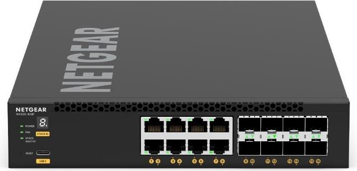 16PT M4350-8X8F MANAGED SWITCH