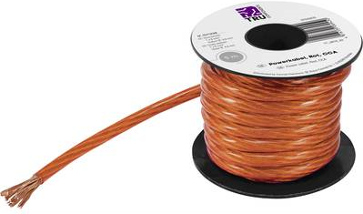 TRU COMPONENTS 1567035 Massekabel 1 x 16 mm² Rot, Transparent 5 m (1567035)