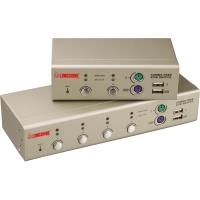 Longshine LCS-K702 - KVM-Switch - PS/2, USB - 2 x KVM port(s) - 1 lokaler Benutzer - Desktop (LCS-K702)