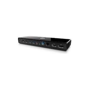 HP 3005pr USB 3.0 Port Replicator - Docking Station - (USB) - GigE - EU - für HP 25X G5, EliteBook 1040 G3, ProBook 440 G4, 64X G2, 65X G2, Spectre Pro x360 G2, x2
