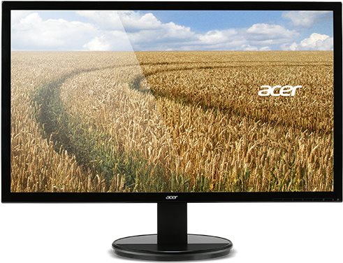 Acer K202HQL - LED-Monitor - 49.5 cm (19.5) - 1366 x 768 - TN - 200 cd/m² - 5 ms - VGA - Schwarz