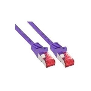 Cavo patch - S-FTP PiMf - Cat.6 - 250 MHz - PVC - rame - viola - 20 m