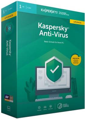 Kaspersky Lab Anti Virus 2019 Deutsch 1Lizenz(en) 1Jahr(e) (KL1171G5AFR-9)