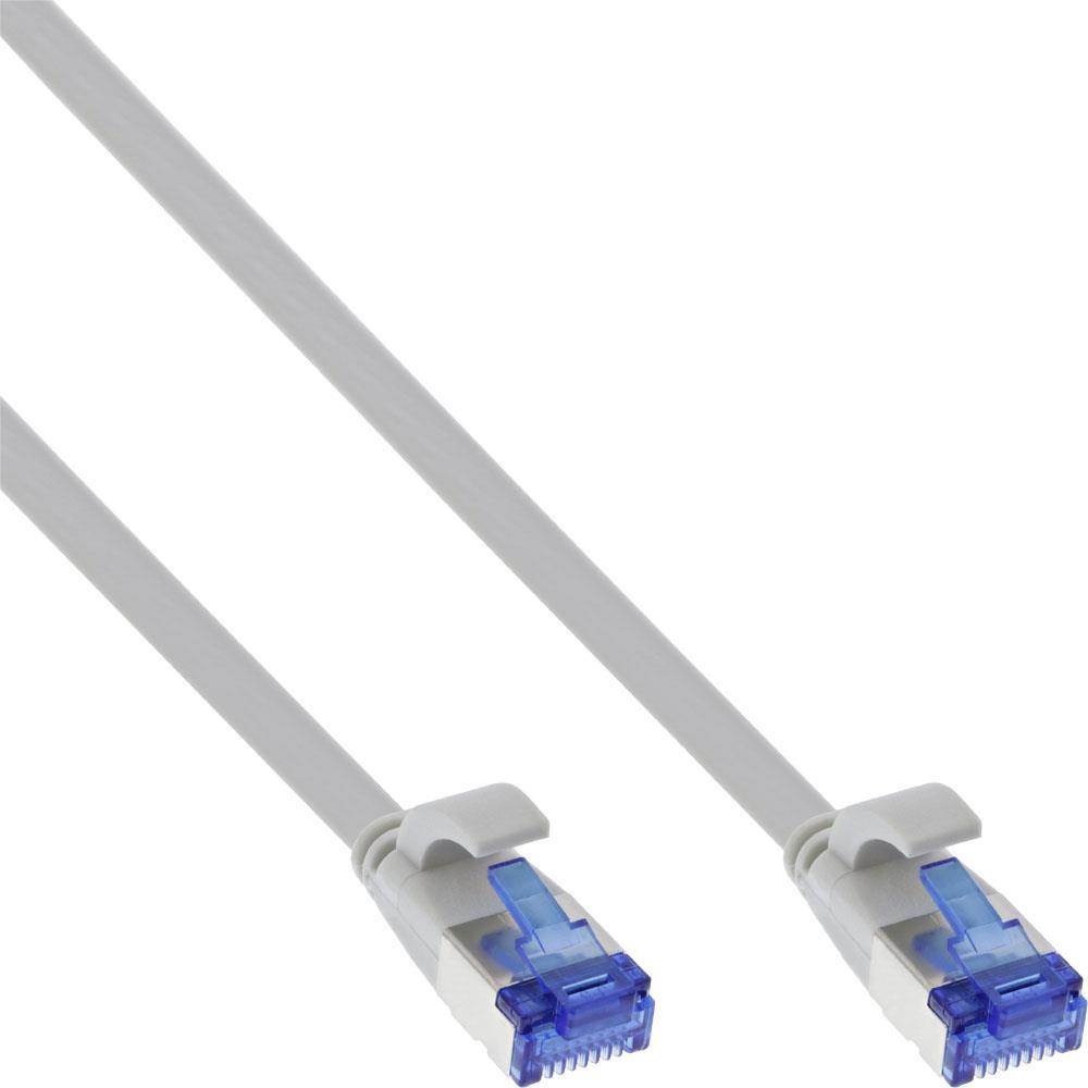 Inline - cavo patch - rj -45 (m) a rj -45 (m) - 15 m - u/ftp pimf - cat 6a - alogeno -pree a forma senza gancio santificato pia