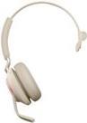 GN Jabra Jabra Evolve2 65 UC Mono - Headset - On-Ear - konvertierbar - Bluetooth - kabellos - USB-A - Geräuschisolierung - beige - mit Ladestation (26599-889-988)