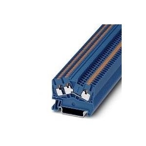 Phoenix Contact PTS 2,5-TWIN BU - Durchgangsreihenklemme PTS 2,5-TWIN BU Blau Inhalt: 50 St. (3211906)