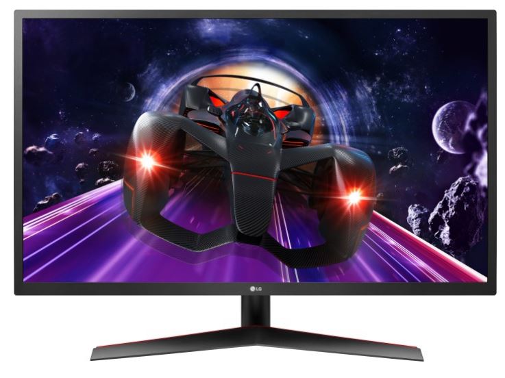 LG 32MP60G-B Monitor PC 80 cm (31.5") 1920 x 1080 Pixel Full HD LED Nero, Rosso