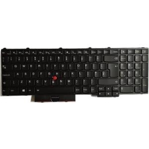 Lenovo Darfon - Ersatztastatur Notebook - hinterleuchtet - Englisch - Großbritannien und Nordirland - für ThinkPad P50s 20FK, 20FL (00PA399)