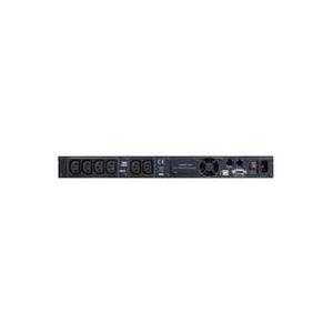 CyberPower Office Rackmount Series OR600ELCDRM1U - USV (Rack - einbaufähig) - Wechselstrom 230 V - 360 Watt - 600 VA 9 Ah - RS-232, USB - 6 Ausgangsstecker - 1U (OR600ELCDRM1U)