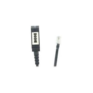 Herweck Helos - Telefonadapter - TAE-U (W) - RJ-45 (4-PIN) (M) - 15 cm (014107)