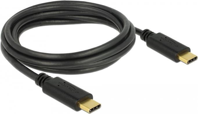 Delock Cavo USB 2.0 da tipo C a tipo C 2 m PD 5 A E-Marker