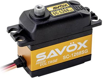 Savöx Standard-Servo SC-1268SG Digital-Servo Getriebe-Material Metall Stecksystem JR (80101029)