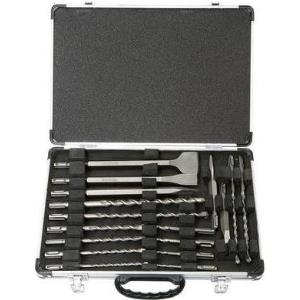Makita D-42444 - Rotationshammer - Bohrerbit-Set - Mauerziegel - Beton - Granit - Stein - SDS Plus - 17 Stück(e) - 5/6/8/10 x 110mm 6/8/10/12 x 160mm 8/10 x 210mm 12/14 x 260mm 140/250mm 20 x 140/250mm 40 x 250mm (D-42444)